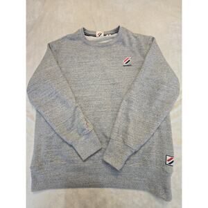 Superdry Men's Grey Crewneck Longsleeve Sweatshirt Size 2XL